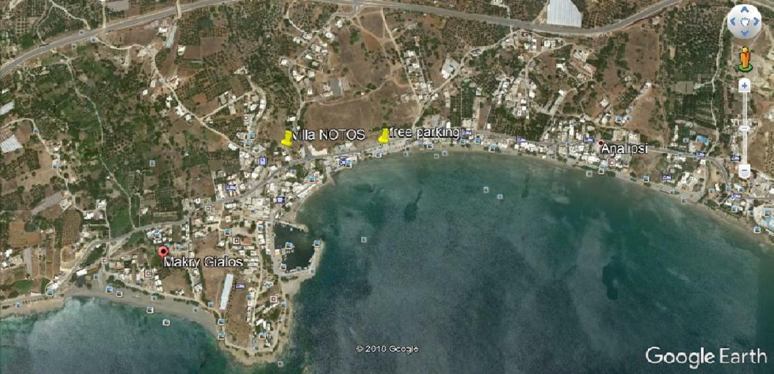 Makrýgialos Villa Notos מראה חיצוני תמונה